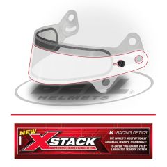 SE07 TEAROFFS (VP) RACING OPTICS X STACK (3x10) 2MIL
