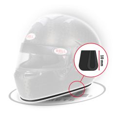 RUBBER PROFILE KIT - TRIM EDGE Medium 1.7M BLACK 