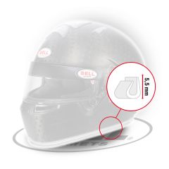 Rubber Profile Kit - Trim Edge Advanced White 1M