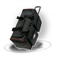 MEDIUM TROLLEY TRAVEL BAG BLACK